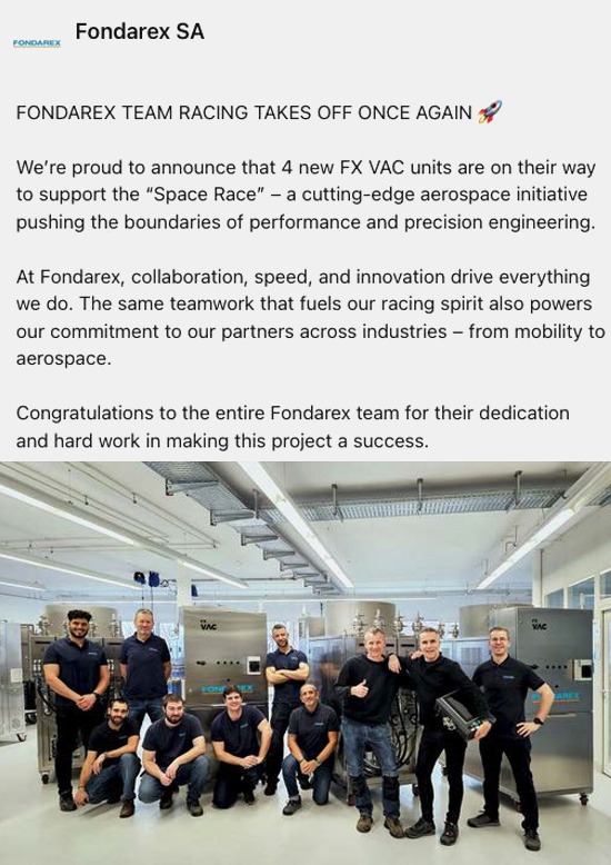 12/17/2025 4 FX VAC units on the way to support the 