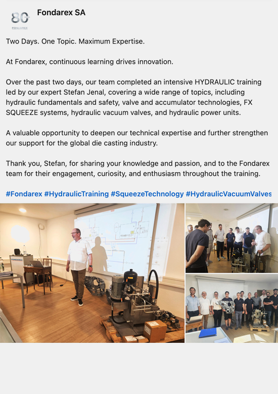 6/26/2026 Hydraulic training, Switzerland