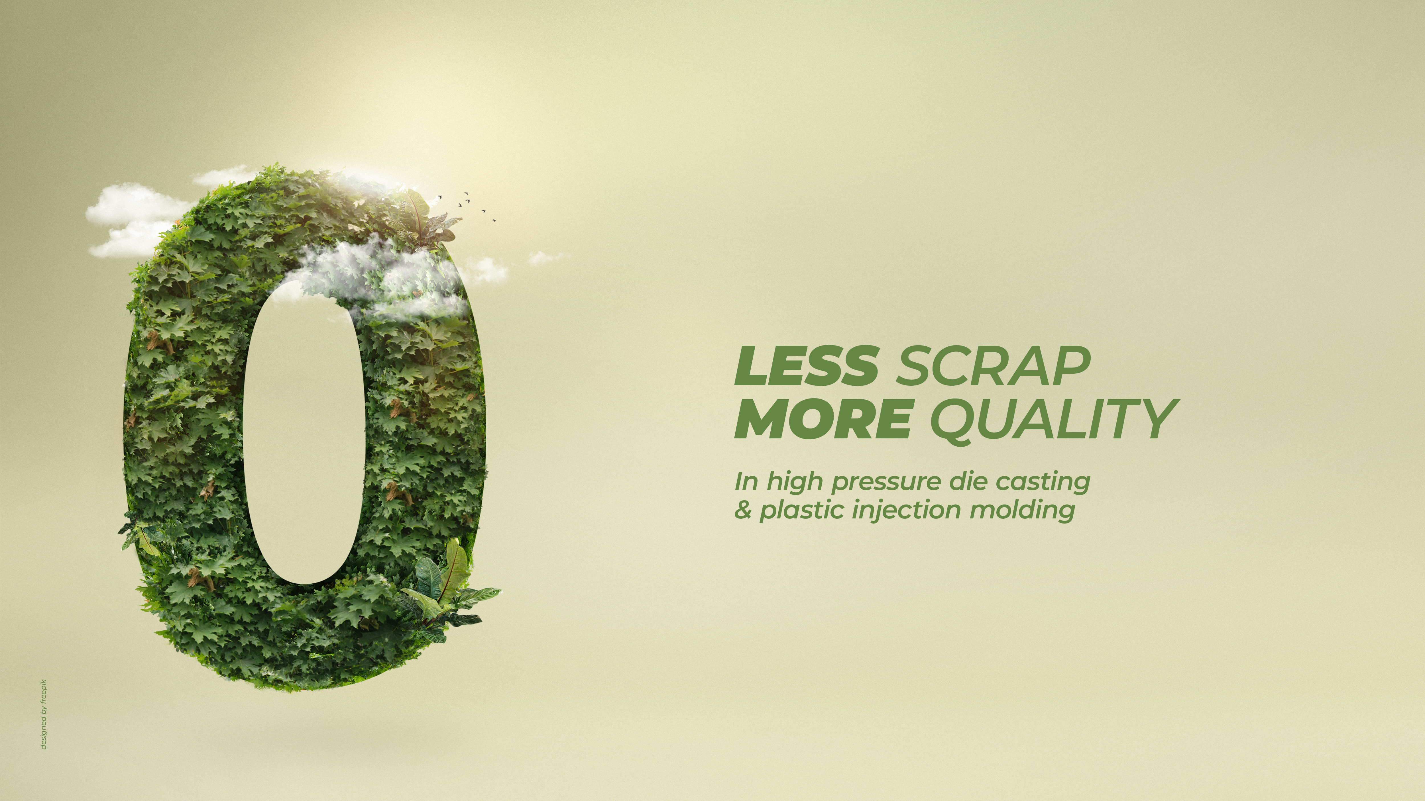 less scrap, more quality
